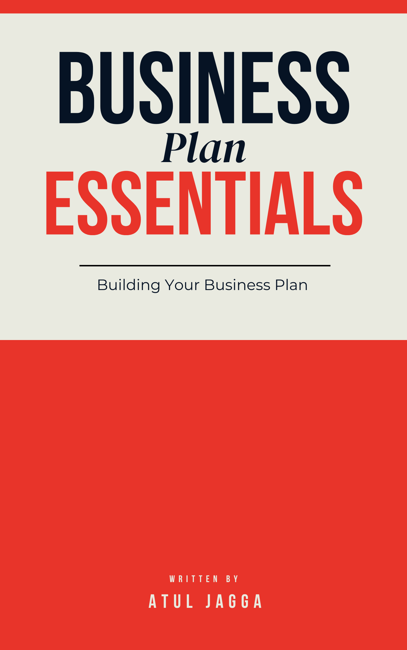 Business Plan Essentials book cover