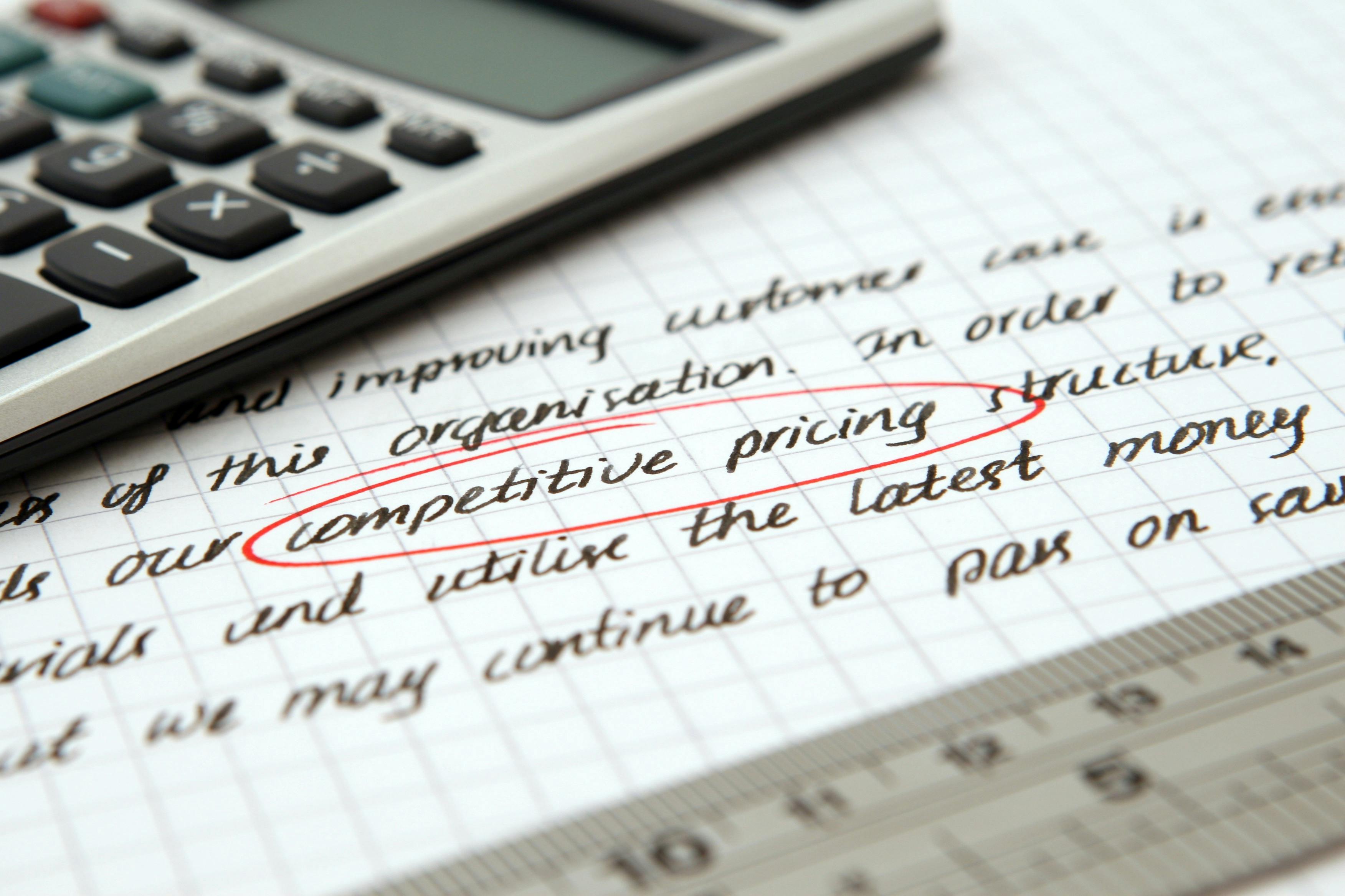 Transparent pricing for business plan services